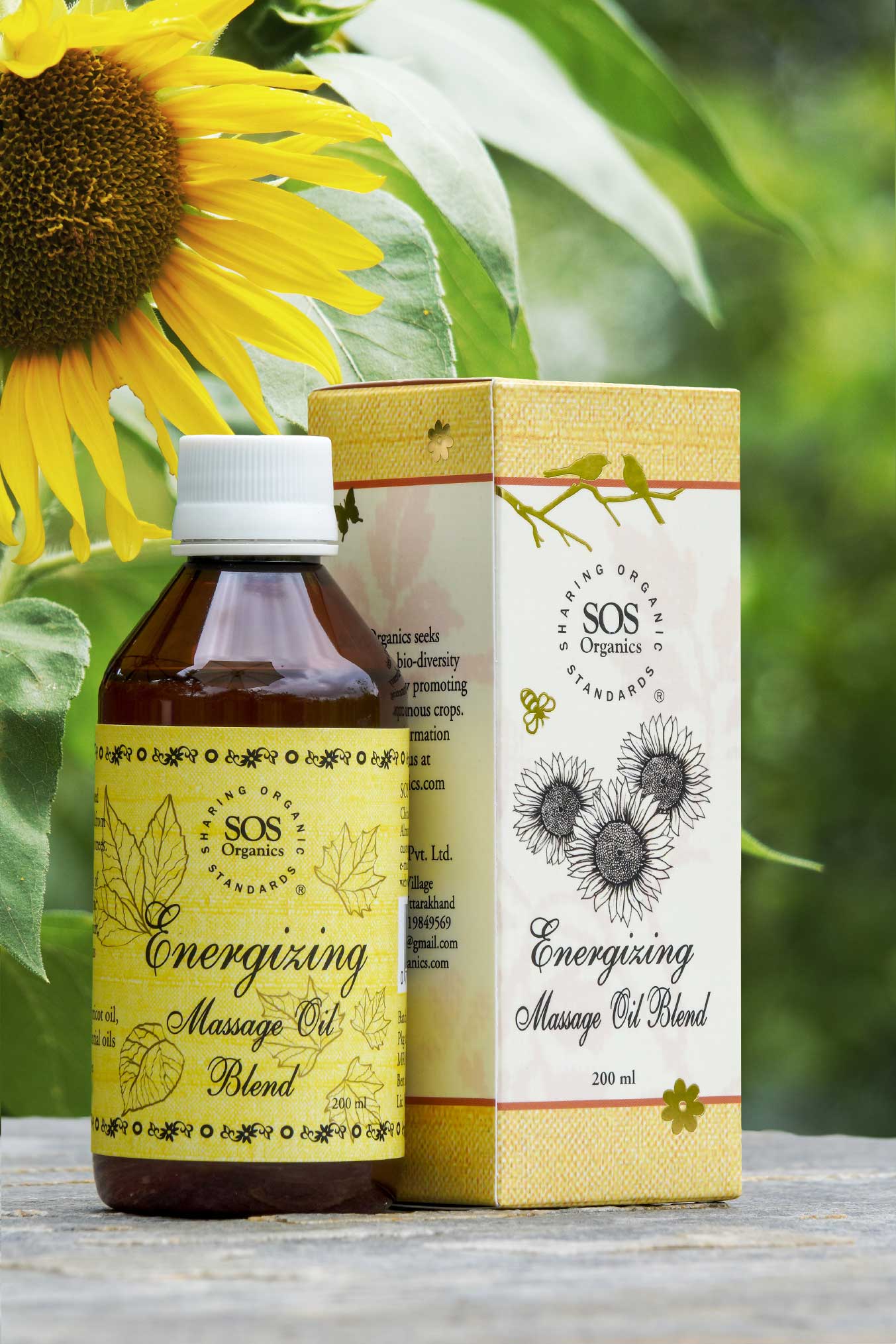 Energizing Massage Oil