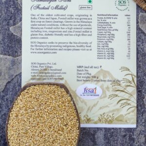 Himalayan Koni (foxtail millet)