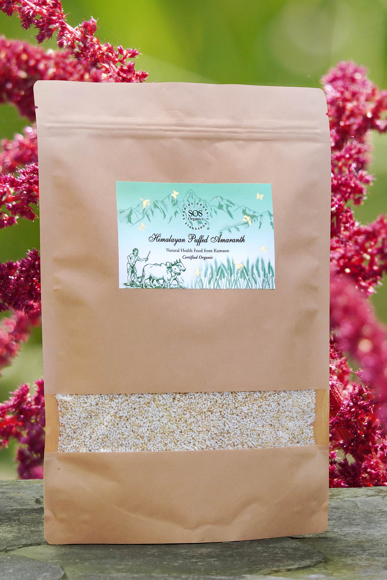 Himalayan Puffed Amaranth - Certified Organic