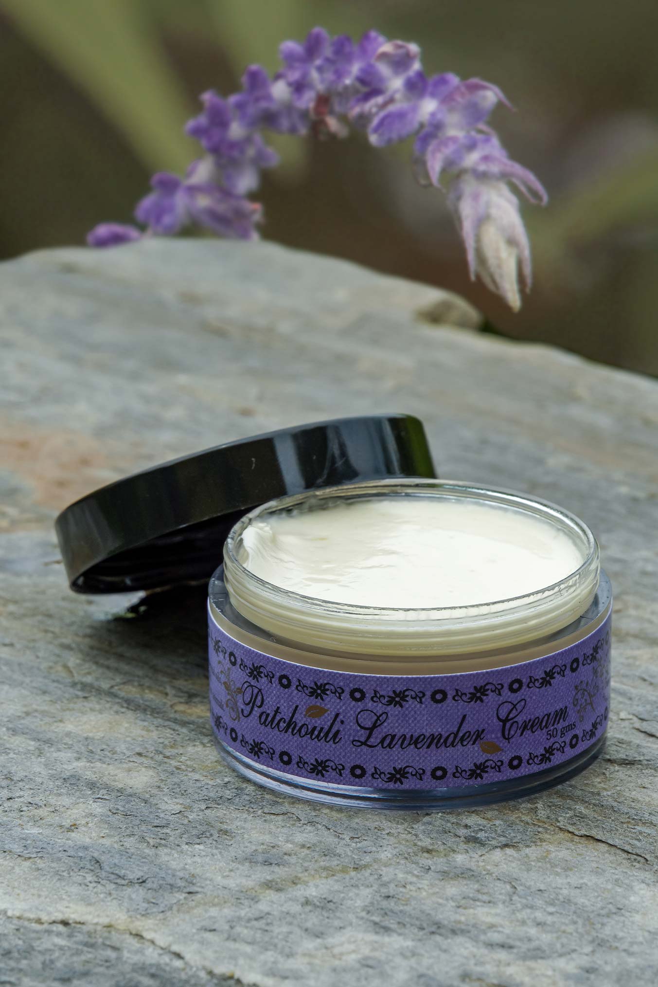 Patchouli lavender cream
