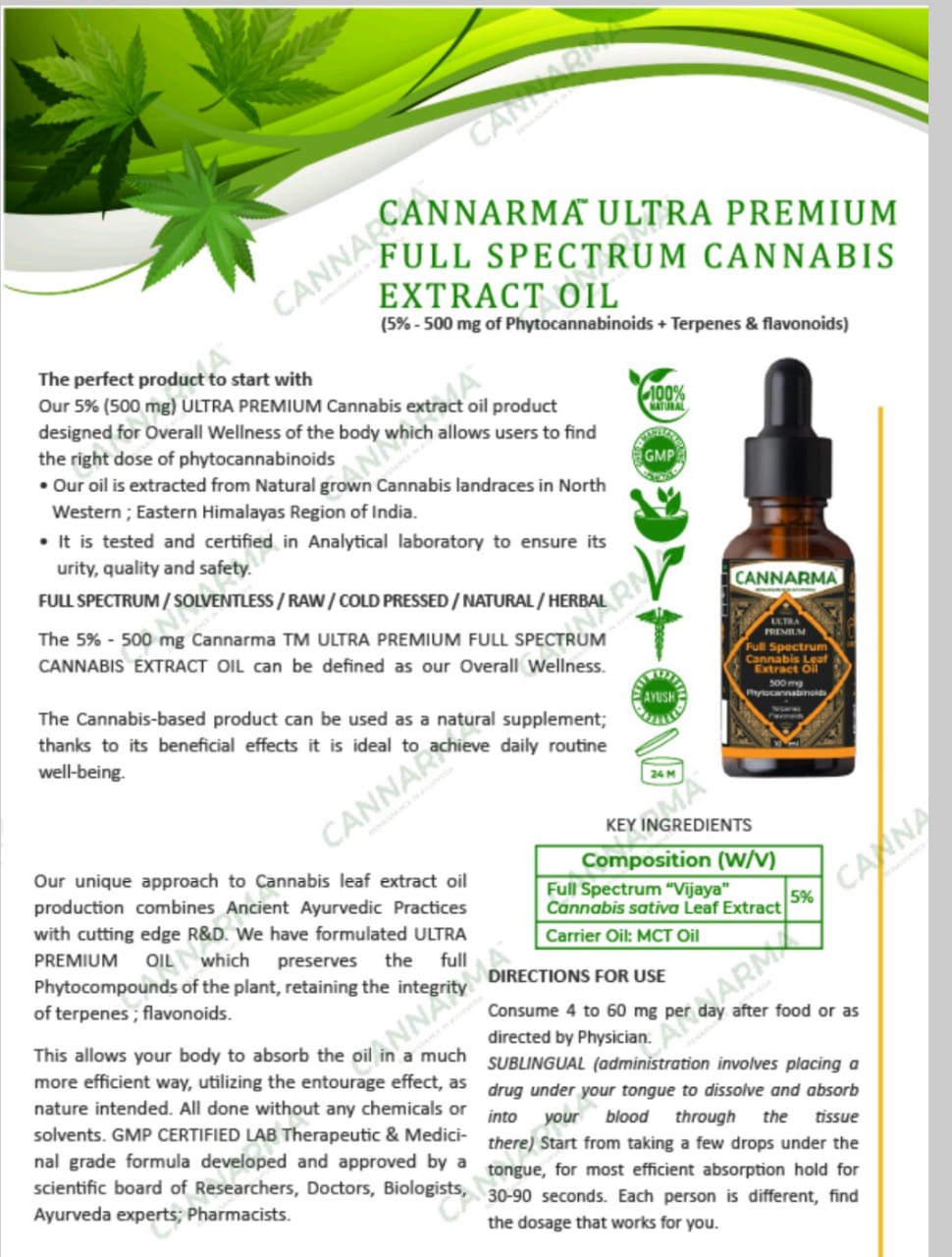 Spectrum Cannabis Extract Oil