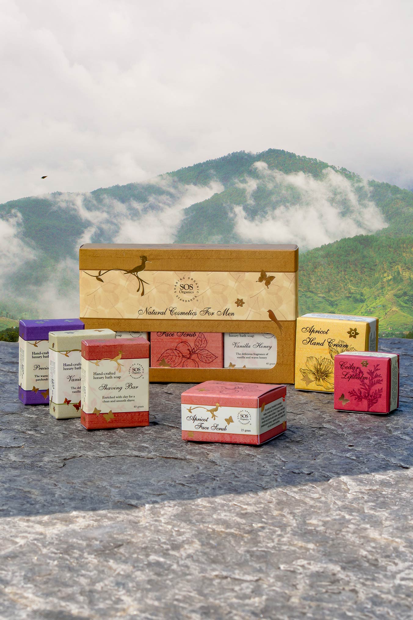 Hemp gift set body soap
