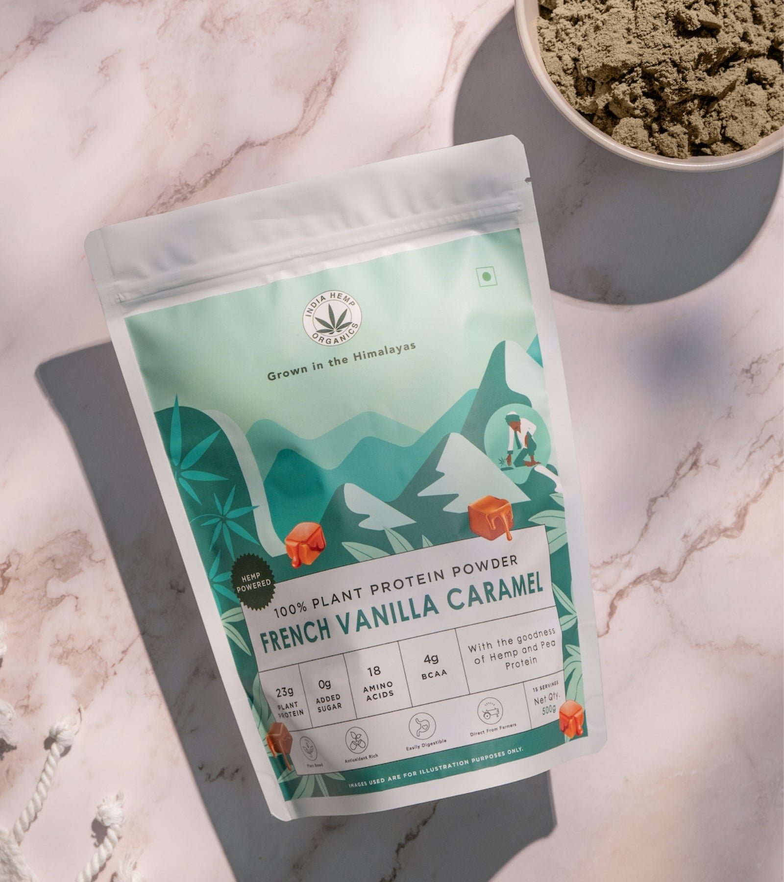 Hemp Powder - French Vanilla Caramel - Image 5